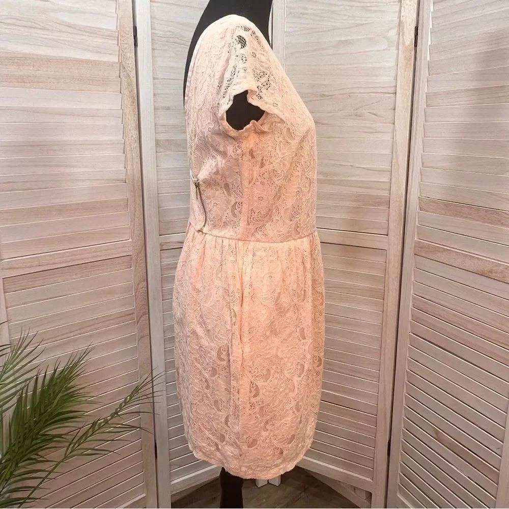 H&M Conscious Collection Lace Overlay Dress 10